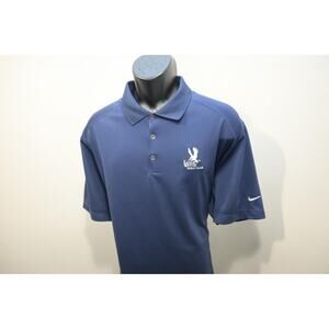 Nike Golf Polo Dri Fit Tour Performance Blue Golf Shirt Mens Size 2XL XXL